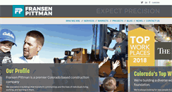 Desktop Screenshot of fransenpittman.com